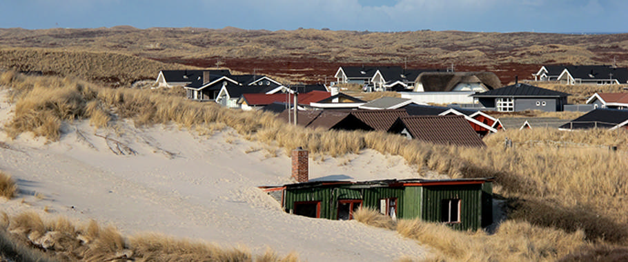 tilsandet sommerhusgrund